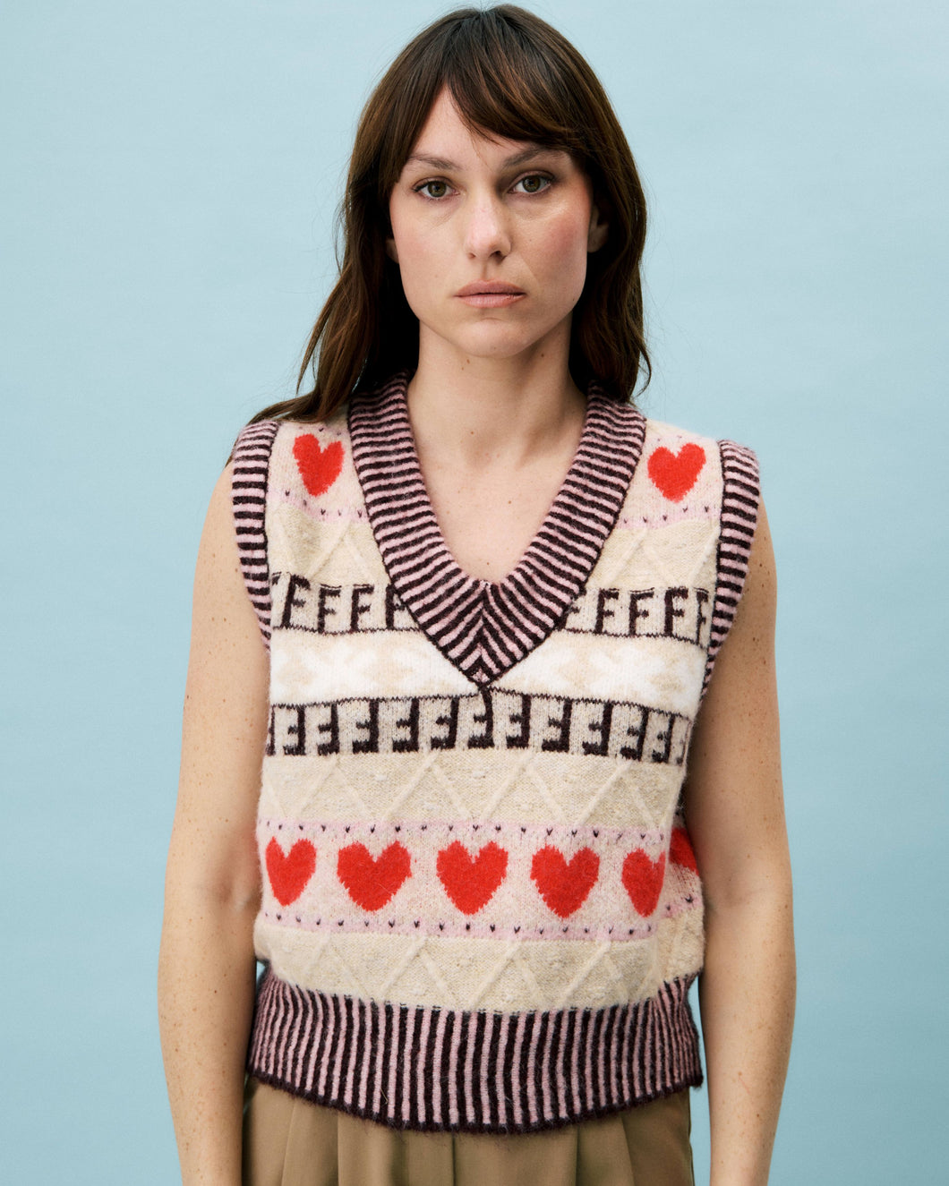 FRNCH Rhubarbe Vest Top