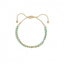 Load image into Gallery viewer, Gold Double Layered Bracelet with Beads - 3 Colours
