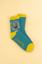 Load image into Gallery viewer, Powder Initial A-Z Bamboo Ankle Socks
