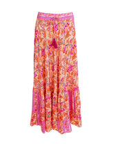 Load image into Gallery viewer, Black Colour DK Luna Maxi Frill Skirt -available in 2 colours
