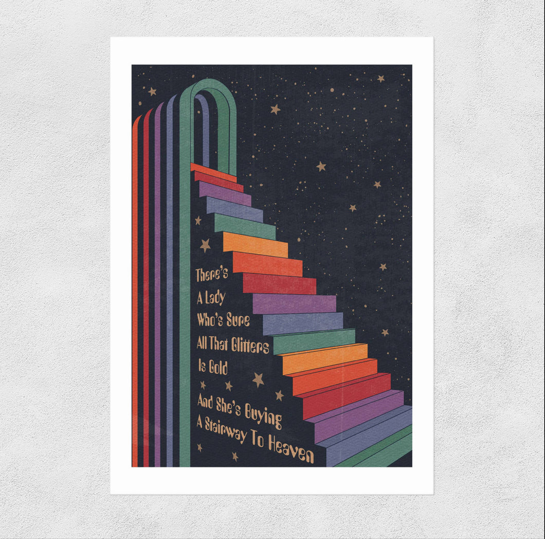 Stairway to Heaven - A3 Print (unframed)