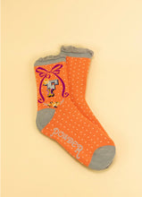 Load image into Gallery viewer, Powder Initial A-Z Bamboo Ankle Socks
