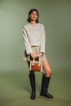 Load image into Gallery viewer, Every Other Faux Shearling Small Bag - Brown

