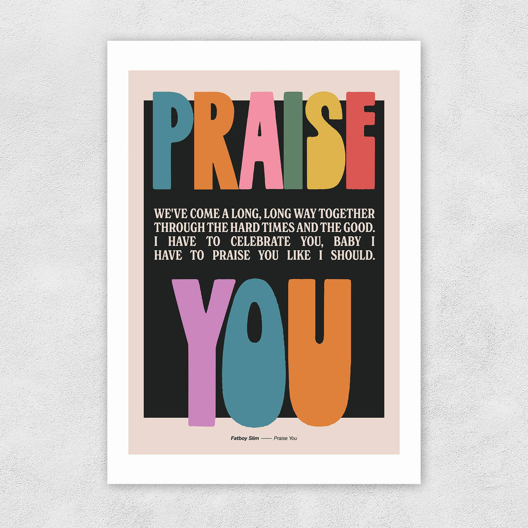Praise - A3 Print (unframed)