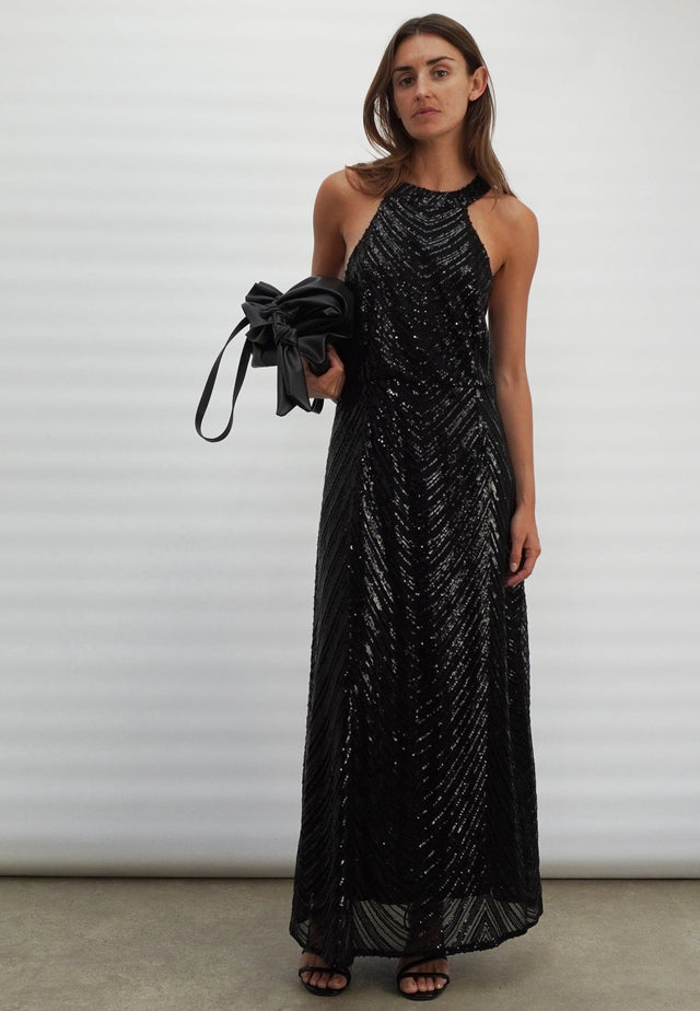 Religion Touch Sequin Maxi Dress