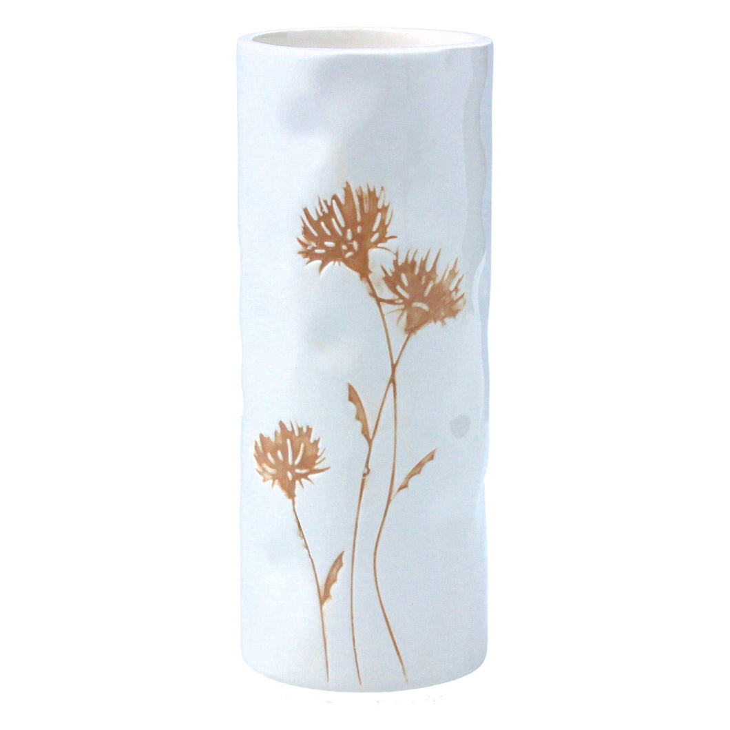 Gisela Graham Ceramic Cornflowers Vase