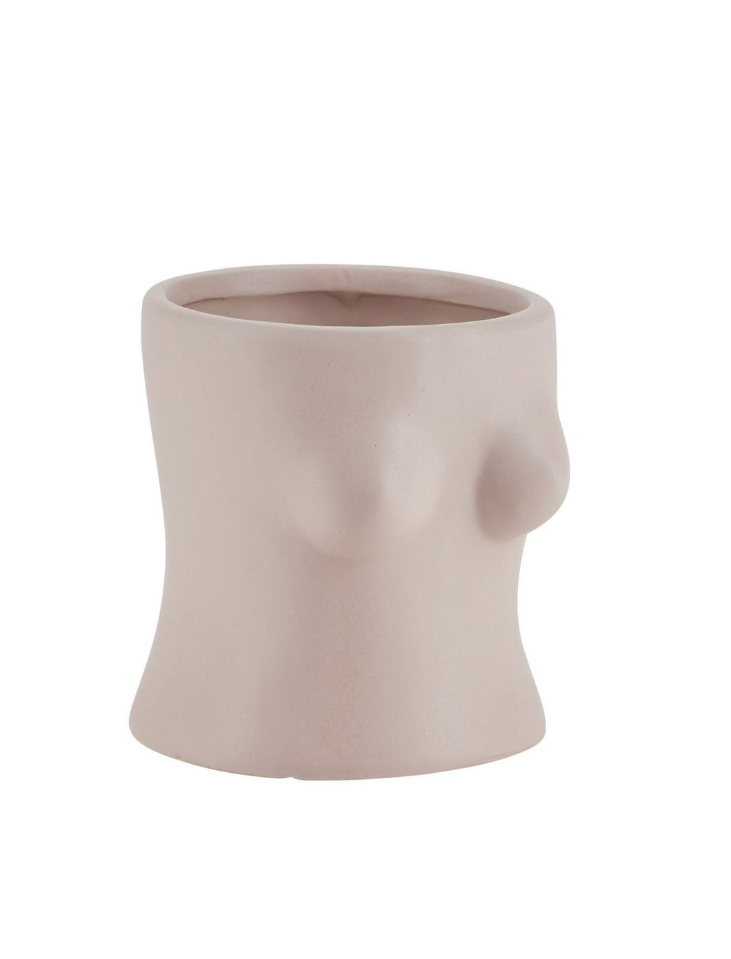 Small Ceramic Boobs Pot - Pink
