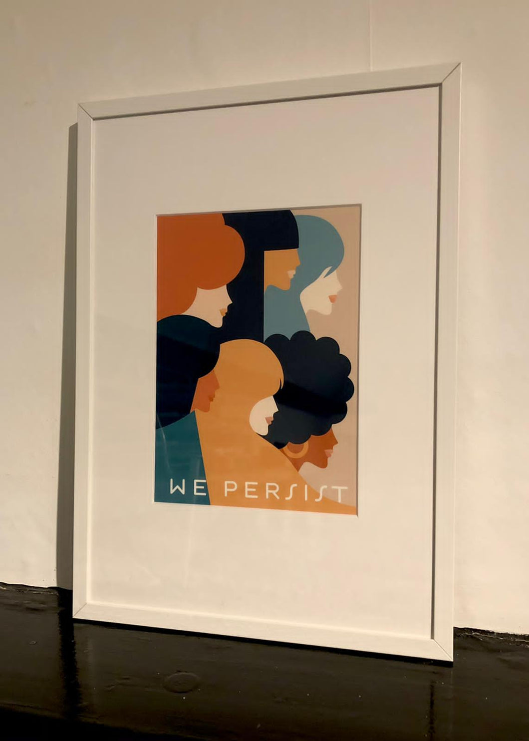 Girl Power (Earthy Tones) in Small Frame
