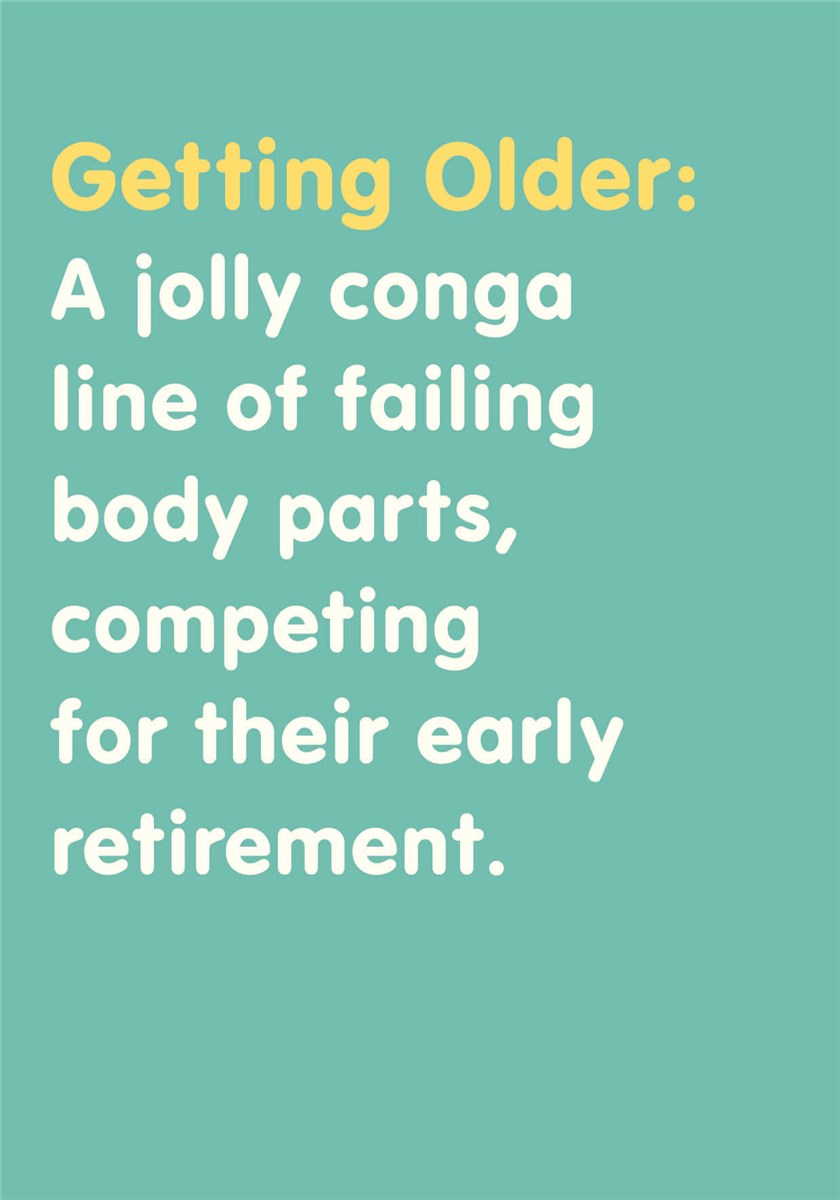 Conga Line - Greetings Card