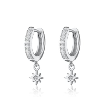 Scream Pretty / Hannah Martin Interstellar Star Huggie Earrings