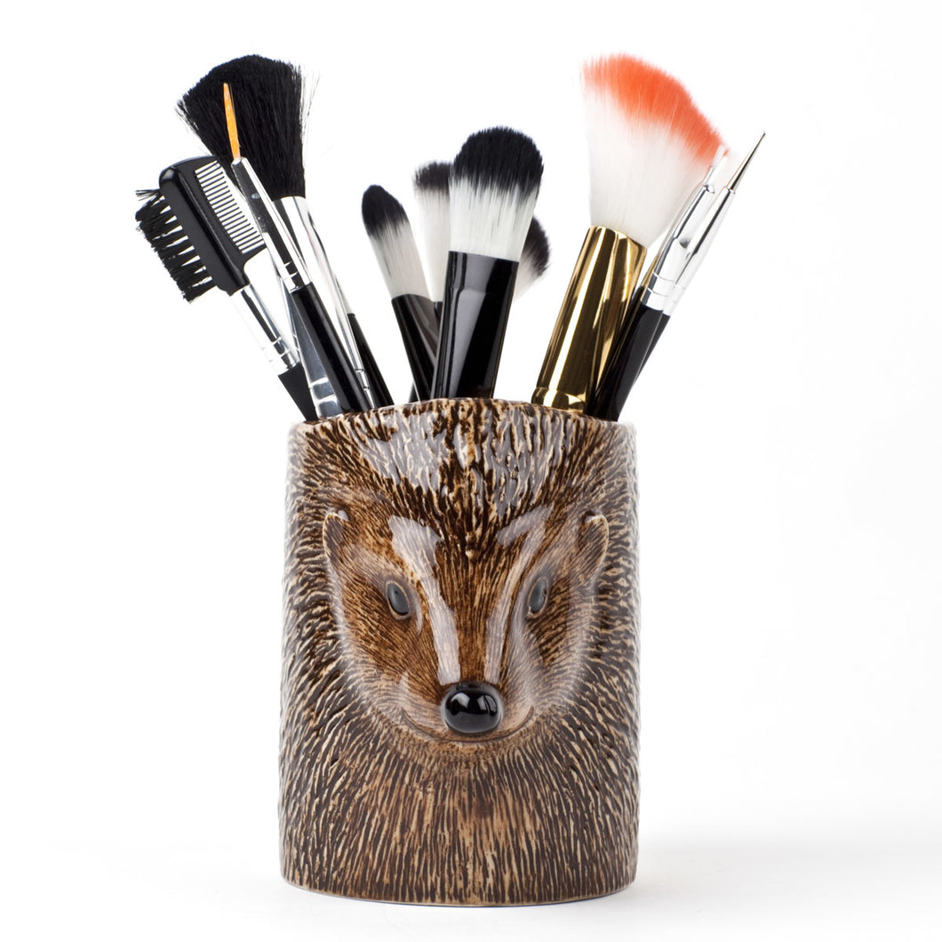 Quail Hedgehog Pencil Pot