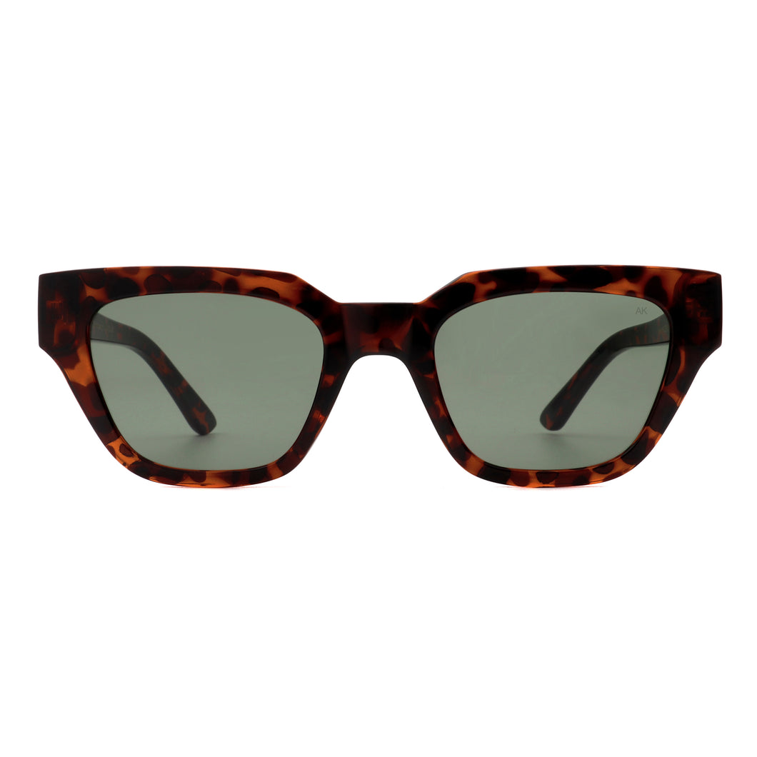 A. KJAERBEDE Kaws Sunglasses - Demi Tortoise