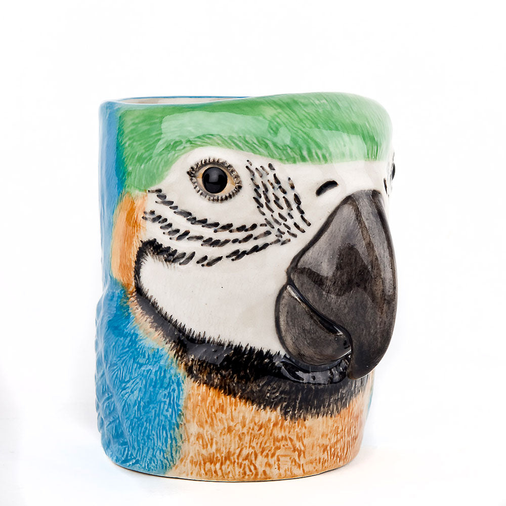 Quail Macaw Pencil Pot