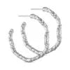 Load image into Gallery viewer, Pure by Nat Foil Hoop Earrings
