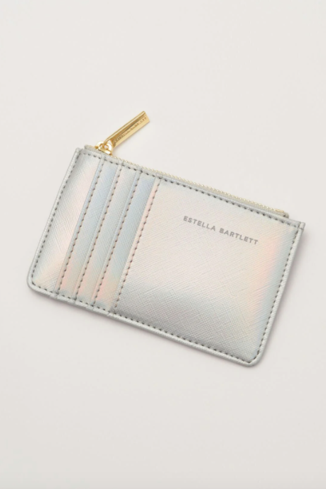 Iridescent card purse 