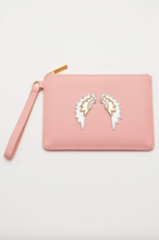 Load image into Gallery viewer, Blush (baby pink) Applique pouch 
