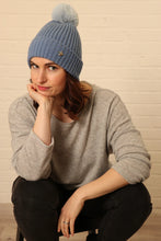 Load image into Gallery viewer, Star Detail Pom Pom Hat - available in 7 colours
