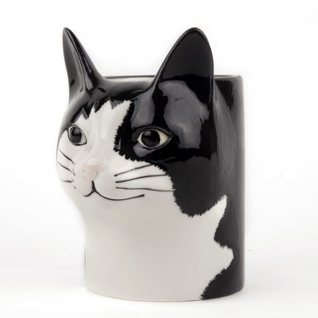 Quail Cat Pencil Pot - Barney