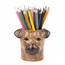 Load image into Gallery viewer, Quail Border Terrier Pencil Pot
