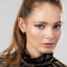 Load image into Gallery viewer, Gold plated Bling Ear Cuff
