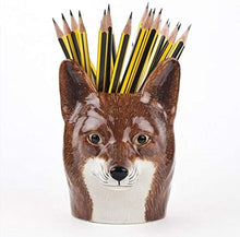 Load image into Gallery viewer, Quail Fox Pencil Pot
