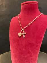 Load image into Gallery viewer, Pure by Nat Long Necklace with Charms - Gold or Silver
