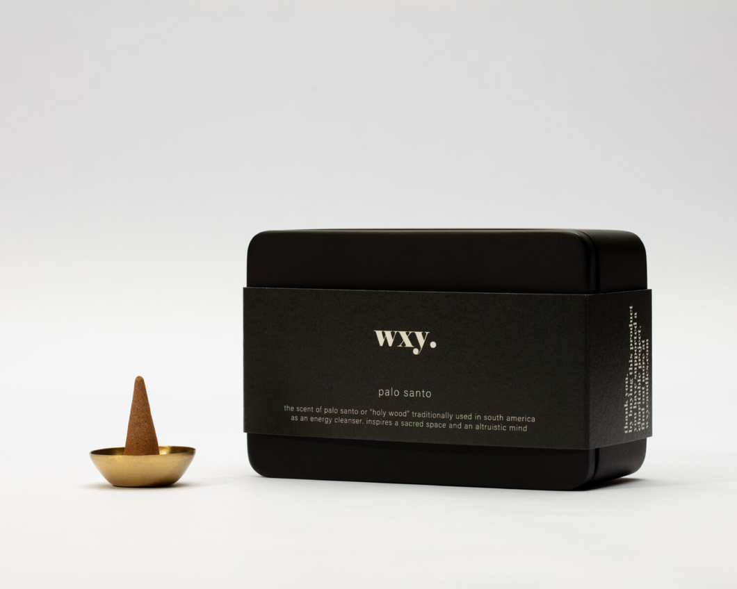 wxy. Incense Cones - Palo Santo