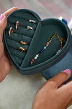 Load image into Gallery viewer, Estella Bartlett Velvet Heart Jewellery Box - 3 colours
