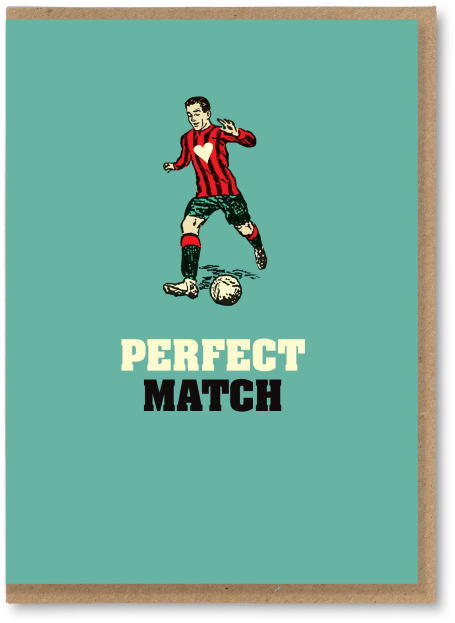 Perfect Match - Greetings Card