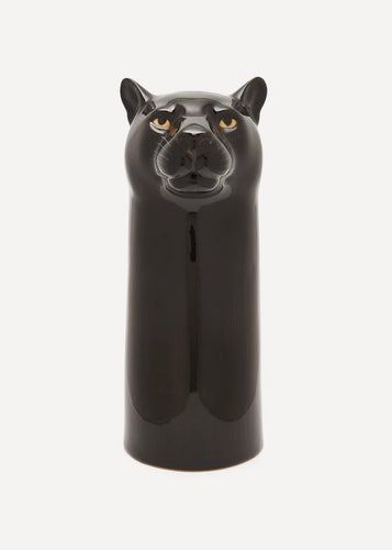 Quail Panther Vase