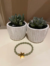 Load image into Gallery viewer, Khaki Gold star Bracelet
