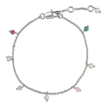 Load image into Gallery viewer, Pure by Nat Chain Gemstone Bracelet - available in Gold &amp; Silver
