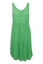 Load image into Gallery viewer, ICHI Button Front Short Dress - 2 Colours
