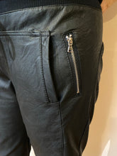 Load image into Gallery viewer, Vegan Leather Luxe Trackies
