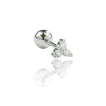 Load image into Gallery viewer, Cartilage Cartel Trinity Barbell - Gold &amp; Silver
