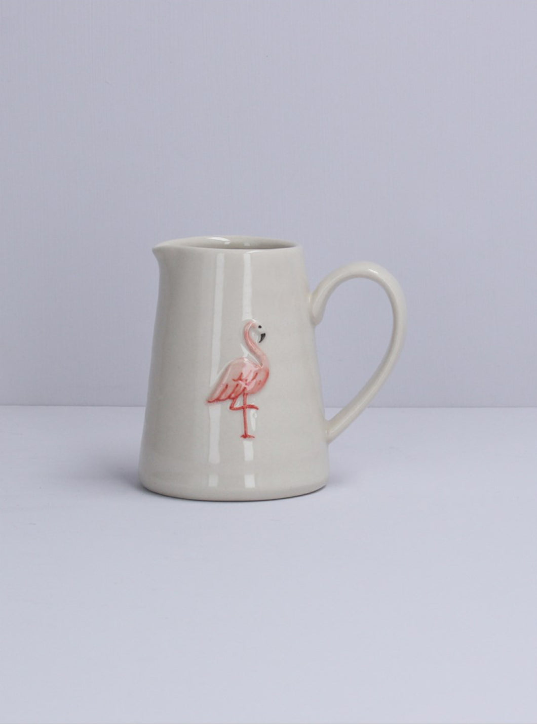 Flamingo Ceramic Mini Jug
