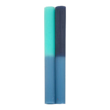 Load image into Gallery viewer, Two Tone Ribbed Candles - 2 colour-ways
