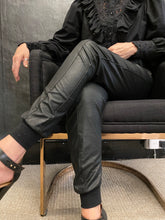Load image into Gallery viewer, Vegan Leather Luxe Trackies
