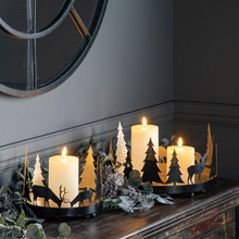 Load image into Gallery viewer, Forest Scene Candle Tray - 2 Sizes
