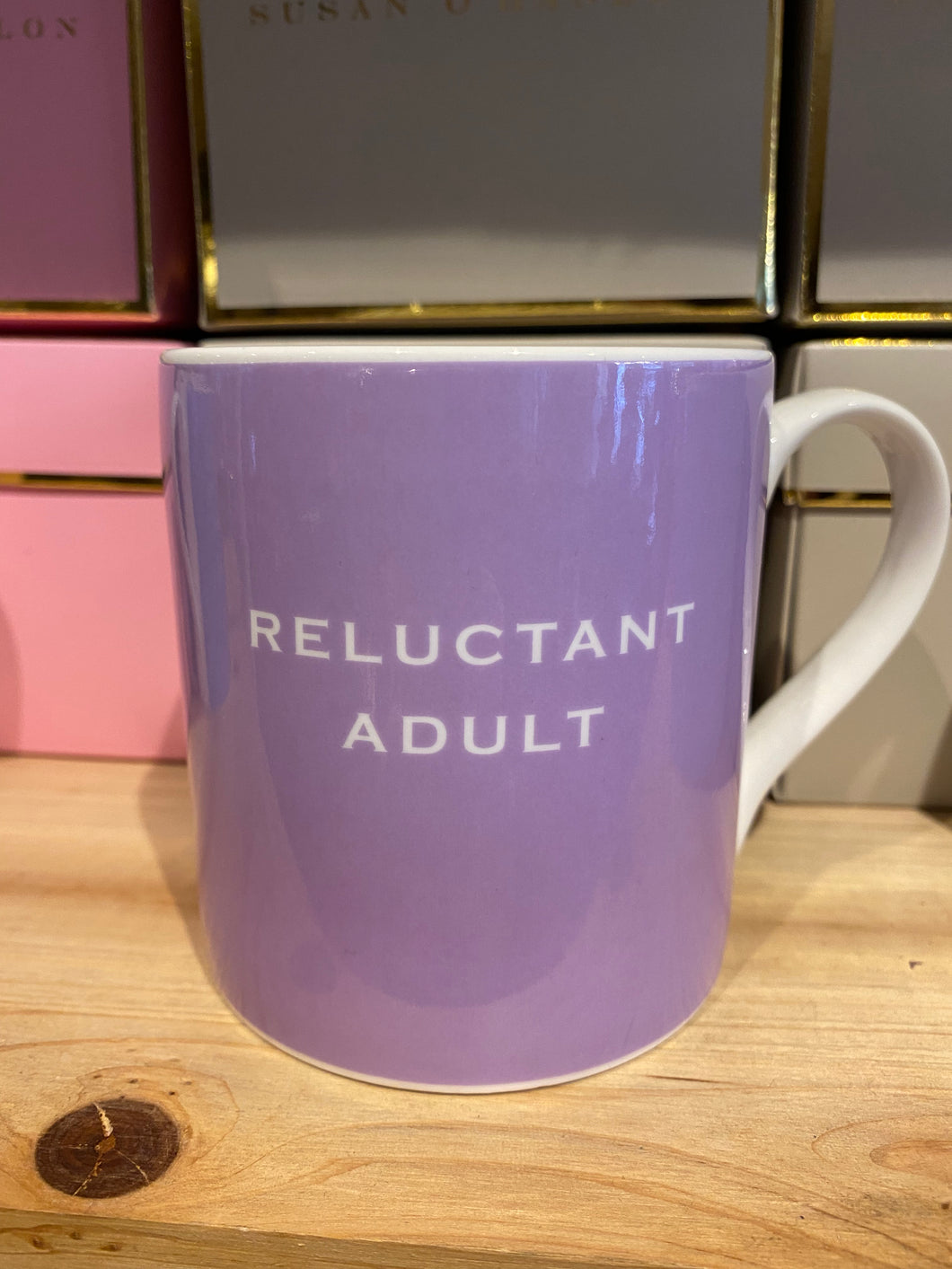 Susan O’Hanlon Reluctant Adult China Mug