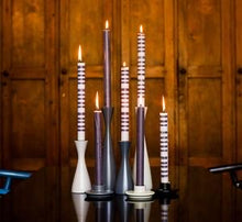 Load image into Gallery viewer, Gull Grey Candleholder - available in 2 sizes
