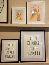 Load image into Gallery viewer, This Kitchen is for Dancing Framed Print
