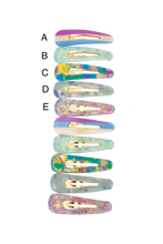 Load image into Gallery viewer, Black Colour DK Pastels Maze Hair Clip - 10 colours
