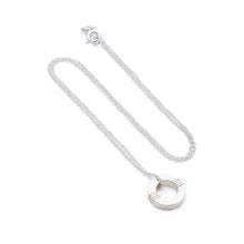Load image into Gallery viewer, Cabbage White Infinity Necklace
