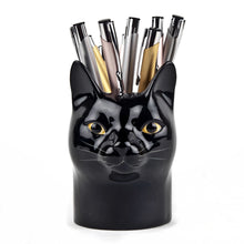 Load image into Gallery viewer, Quail Lucky Cat Pencil Pot
