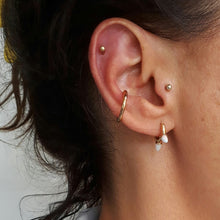 Load image into Gallery viewer, Sterling silver Slim Plain Single Ear Cuff
