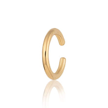 Load image into Gallery viewer, Sterling silver Slim Plain Single Ear Cuff
