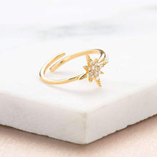 Load image into Gallery viewer, Starburst Ring - Gold
