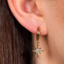Load image into Gallery viewer, Starburst Earrings - Silver or Gold
