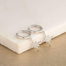Load image into Gallery viewer, Starburst Earrings - Silver or Gold
